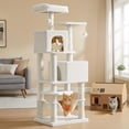 thumbnail image 1 of Árbol para Gatos Feandrea Torre de Peluche 155 cm con 5 Rascadores, 1 of 8