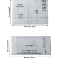 thumbnail image 5 of 6713110 Filtro Air Clean para aspiradora Estera de filtro con paquete de 16 filtros Air Clean 3944711, 5 of 5