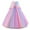 Red, variant on Toddler Girls Gradient Rainbow Tutu Princess Dress With Bow Detail Long Sleeve Party Gown For Birthday & Dance Recital Leisure Dailywear 11-12 Years