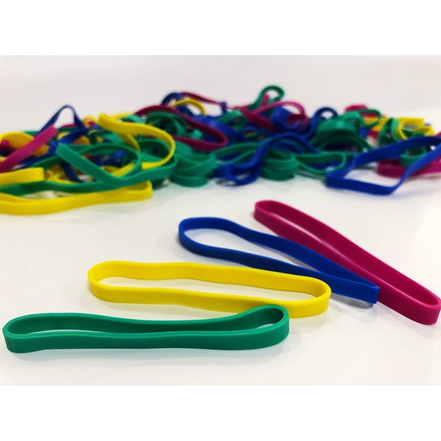 Bandas elásticas MAT FAMILY tamaño 32, multicolor, bolsa de 50 g