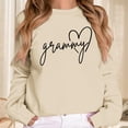 thumbnail image 2 of Grammy Crewneck Sweatshirt for Women 2026 Trendy Casual Grandma Graphic Sweatshirts Womens Pullover Top, 2 of 4