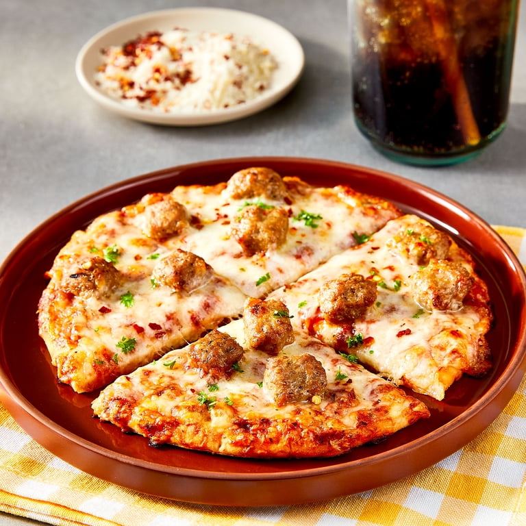 Marketside Personal Size Thin Crust Sausage Pizza 6.8 oz with