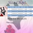 thumbnail image 3 of CNKOO Women‘s Solid Color Sexy Mesh Separated Pleated Edge Lingerie Set, 3 of 5