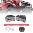 thumbnail image 3 of Clevis Sling Hook, Winch Rope Kit Rust Proof Curls Free  for Maintenance, 3 of 8