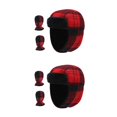 thumbnail image 2 of Sonducket 1 juego de gorro de esquí, gorros de invierno, accesorio de lana para resistir la frialdad, cuadros rojos Type2 NO2, 2 of 6