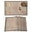 Beige, variant on Mediterranean Placemats Set of 2 Vintage Bohemia Ethnic Peony Flower Place Mats Indoor Wipeable Table Mats Washable Cloth Dining Table Placemats for Kitchen Holiday Party Home Decor 13x19 Inch