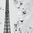 thumbnail image 4 of FREEAMG Eiffel Tower Shower Curtains Waterproof Fabric Shower Curtain Bathroom Decoration with Hooks Washable Bathroom Shower Curtains 60x72 Inch, 4 of 6