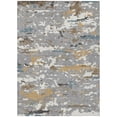 thumbnail image 2 of Addison Rugs Chantille Indoor/Outdoor Transitional Abstract Gray Machine Washable Rectangle Rug, 3' x 5', 2 of 8