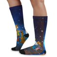 thumbnail image 6 of Scooby Doo Unisex Socks Stockings Fashion Cozy Soft Crew Socks Daily Warm Elastic Calf Stockings For Men And Women, 6 of 7