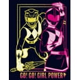 thumbnail image 2 of Men's Power Rangers Go Go Girl Power  Graphic Tee Navy Blue Medium, 2 of 5