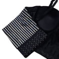 thumbnail image 4 of BUIGTTKLOP Sequin Corset Tops for Women with Built in Bra Lace Mesh Bustier Crop Top Sparkly Glitter Tube Party Tops, 4 of 6