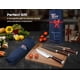 thumbnail image 3 of Juego de cuchillos de cocina SYOKAMI 14 piezas de acero inoxidable Pakkawood, 3 of 7