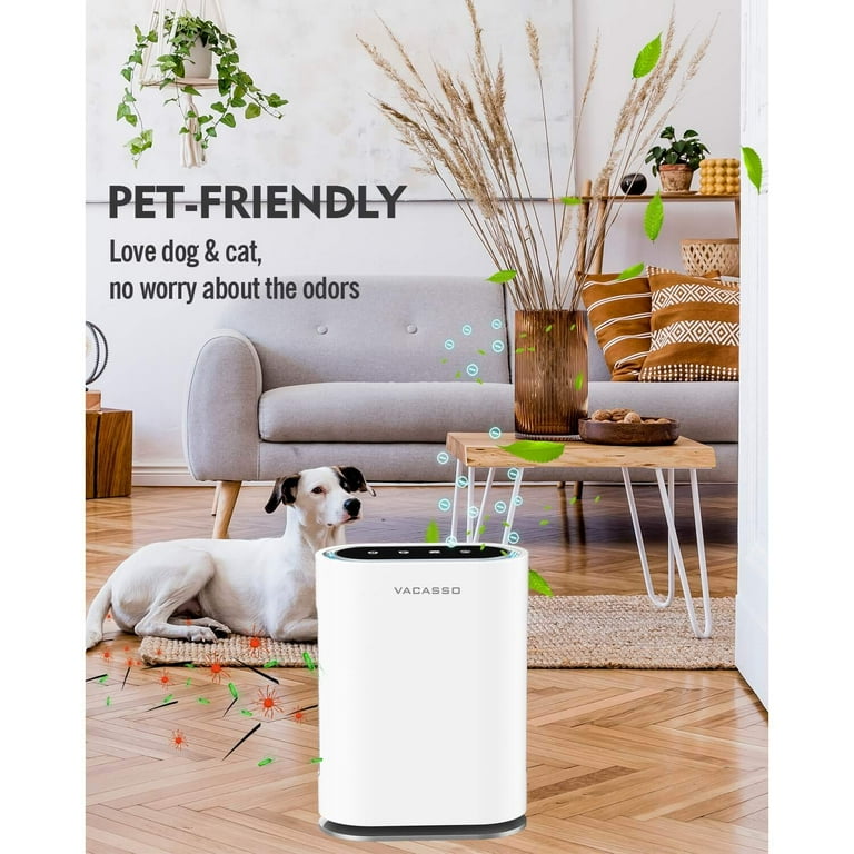 Cozy Buy Online VACASSO GL FS32 Hepa Air Purifier VACASSO UV Light Sanitizer Ionizer True HEPA Air Purifier for Home Up to 540 sq ft Large Room