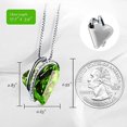 thumbnail image 7 of Birthstone Necklace for Women, Birthday Gifts for Women, Love Heart Crystal Necklace Jewelry Birthday Gifts for Her Women Mom Wife Girlfriend -Valentines Day Christmas Anniversary Gifts, Women Gifts, 7 of 7