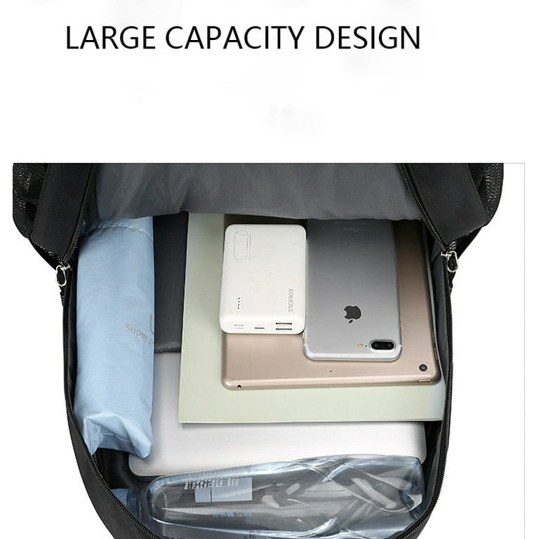 Waterproof,Lightweight,Portable Mini Classic Backpack Geometric Pattern  Pocket Front Metal Decor