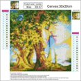 thumbnail image 3 of Arbre Amoureux DIY Rond Pleine Perceuse DIY Peinture Diamant, 3 of 3