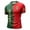 Z01-Red, variant on Men Soccer T-Shirt Raglan Top Football Portugal Jersey Fan Tee Shirt Portugal Graphic Crew Neck Short Sleeve Casual Shirt Tops L