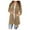 Khaki, variant on Tuphregyow Women's Leisure Fit Long Sleeve Crochet Cardigans Trendy Slouchy New Style Solid Baggy Elastic Casual Open Front Sweater Loose Comfy Knit Outerwear Brown S