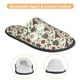 thumbnail image 3 of Fotbe Insects A Pantuflas Peludas para Mujer con Estampado, Zapatillas de Peluche, Zapatos de Invierno para Casa, Uso Interior y Exterior-Medium, 3 of 8