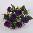 thumbnail image 4 of CNKOO 12Pcs Fake Flowers Simulated Roses with Premium High Density Fabric for Wedding Proposal Scene Decoration, 4 of 5