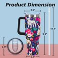 thumbnail image 4 of Pitbull Gifts Dog Tumbler Cup for Women Men 40oz Stainless Steel Insulated Travel Mug with Lid and Straw, 4 of 6