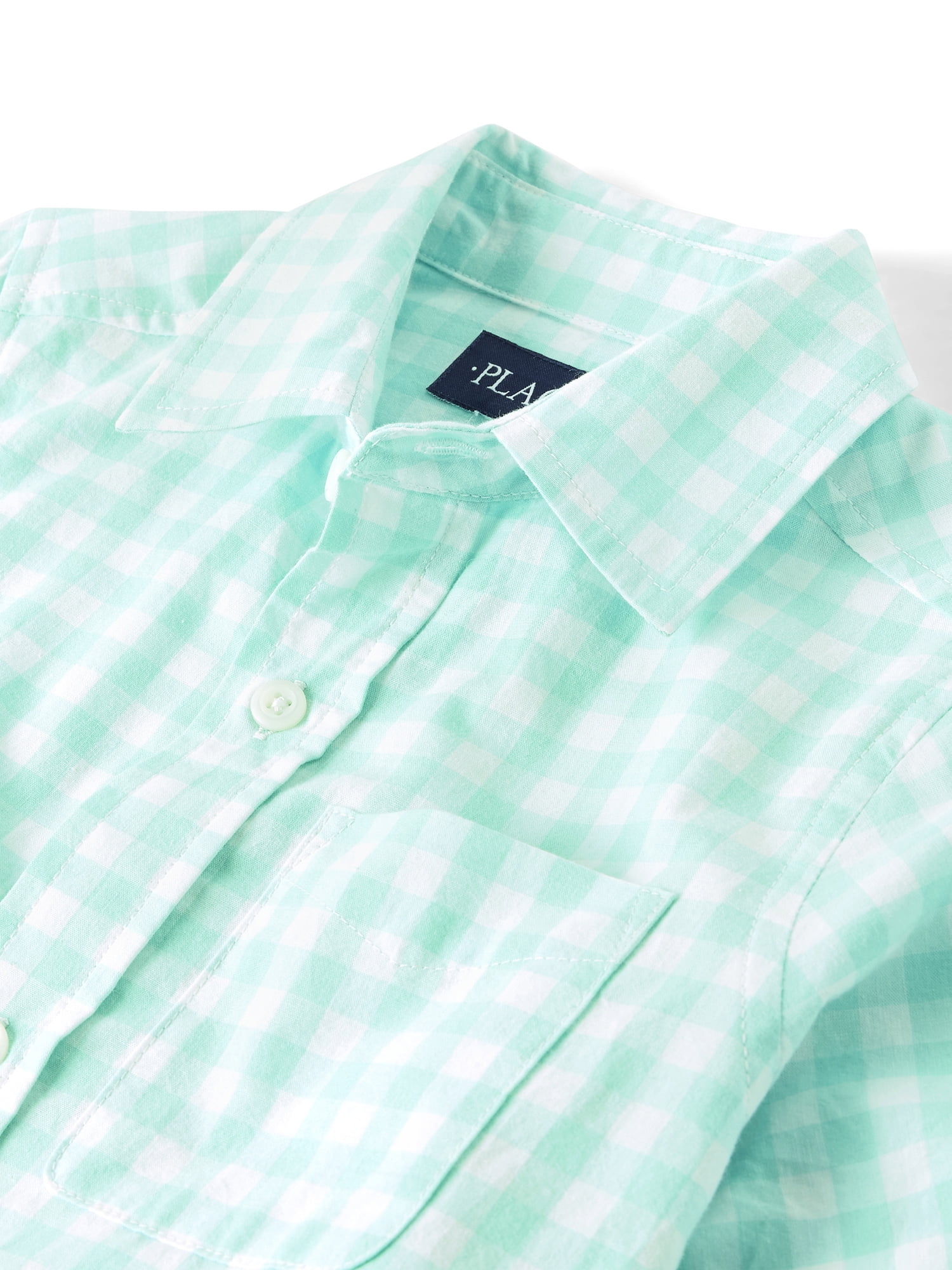 The Children's Place Boys Long Sleeve Button Up Shirt, Sizes XS-XXL