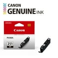 thumbnail image 2 of Canon CLI-251 Genuine Black Ink Tank, Compatible with MG6320, IP7220 & MG5420, MX922, MG5520, MG6420, MG7120, iX6820, iP8720, MG7520, MG6620, and MG5620 Printers, 2 of 5