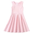 thumbnail image 7 of Rggeeun Girls Casual Sleeveless Dress With Pockets Playful And Comfortable Summer Dresses Toddlers Kids Holiday O-Neck Sundress, 7 of 7