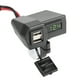 thumbnail image 5 of Adaptador de Toma de Cargador USB DOBLE Universal Con Pantalla Voltí Metro Para Motocicletas, 5 of 7
