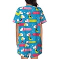 thumbnail image 6 of Sigee Color Dachshund Dog for Sleepwear Casual Pjs with Pockets Women's Pajamas Sets Shorts 2 Piece Short Sleeve Lounge Sets Small, 6 of 9