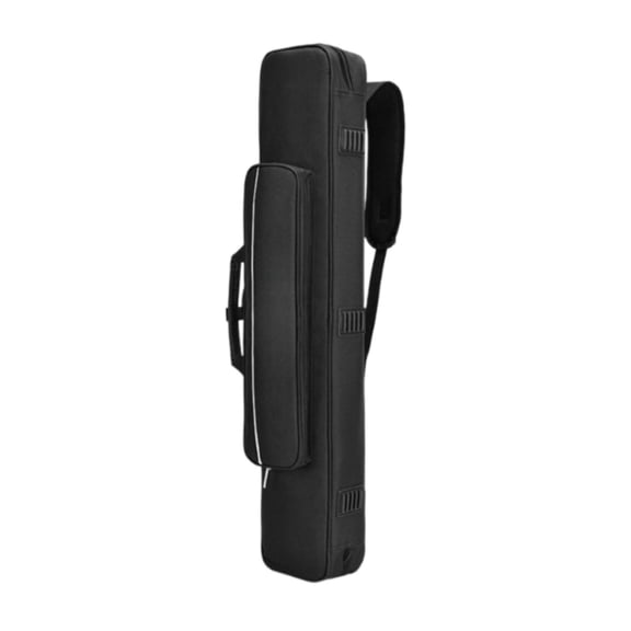 lacooooppia Pool-QueUe Case, Billiard Pool-queue-stick Carrier Bag, Portable, Wear-resistant, with Shoulder Strap, Pool Taust Bag, Bag Black