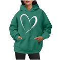 thumbnail image 7 of Tejiojio Women Clothes Clearance Women Loose Long Sleeve Sweatshirt Pumpkin Hooded Hoodie Sweatshirt Blouse, 7 of 7