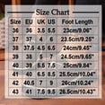thumbnail image 3 of WHLBF Womens Shoes Round-Toe Thick-Heeled Casual Large-Size Frosted British Style Thick-Soled Loafers Size 6, 3 of 9