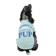 thumbnail image 5 of Vibrant Life Dog Clothes, Mommy's Favorite Pup T-Shirt, Blue, Medium, 5 of 9