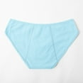 thumbnail image 4 of Daznico Womens Underwear - Women's Menstrual Panties 3 Layer Leakproof Menstrual Panties Panties for Girls Teens - Panties for Women,Color:Light Blue,Size:XS, 4 of 4