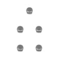 thumbnail image 3 of Ruiboury Replacement Microphone Grille Replacing Professional Concert Mic Head Part Type 1 5Set, 3 of 6