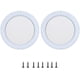 thumbnail image 3 of Cubierta Protectora del altavoz ANGGREK 2 piezas para altavoces Pequeños de 4 Pulgadas, 3 of 7