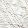thumbnail image 3 of Ravello Pintuck Stripe Comforter Neutral 5Pc Set King, 3 of 5