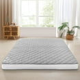 thumbnail image 6 of SLSY Futon Mattress, Extra Thick Padded Japanese Floor Mattress Quilted Bed Mattress Topper, Folding Floor Lounger Sleeping Pad Guest Bed, 6 of 10