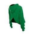 thumbnail image 3 of Women's New Era Kelly Green Boston Celtics Glam Game Open Back Hoodie, 3 of 5