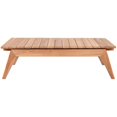 thumbnail image 4 of Meridian Furniture Tahiti Table Basse d'Extérieur en Teck Naturel, 4 of 28