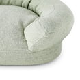 thumbnail image 4 of Beautiful Bolster Small Pet Bed, 21 x 27 x 7in, Sage by Drew Barrymore, 4 of 7