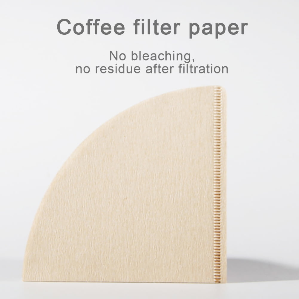 50 PCS Cone Coffee Filters, No Blowouts, Natural, Unbleached Coffee Maker Paper Filter, Fit Coffee Maker