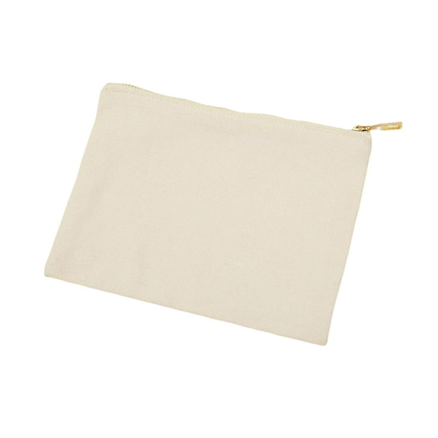 Bolsa de almacenamiento Bewildely Pequeñas Bolsas multifuncionales portátil blanco crema 22x15cm