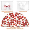 thumbnail image 4 of Sikiie Tomato 30-48 inches {designName} Print Christmas Tree Skirt Snowman Xmas Tree Skirt with Edge Christmas Decorations for Holiday Party, 4 of 7