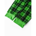thumbnail image 2 of Family Matching Pajamas Sets Fashion Long Sleeve Christmas Tree Printed Tops with Plaid Pants 2Pcs Family Sleepwear, 2 of 10
