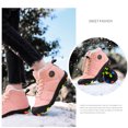 thumbnail image 6 of IROINNID Kids Winter Plush Running Shoes Children's Warm Lace-Up Soft Sole Non-Slip PU Boots, 6 of 7