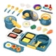 thumbnail image 1 of Juego de cocina para niños pequeños, juguetes de cocina, utensilios de cocina de simulación, educación preescolar azul, 1 of 9