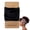 Black, variant on Stretchy Satin Pineapple Hair Wrap for Sleeping, Comfortable Bonnet for Curly, Coily & Thick Hair, Breathable Anti-Slip Sleep Cap