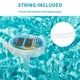 thumbnail image 1 of Termómetro solar para piscina flotante | Termógrafo digital inalámbrico para piscinas, spas, jacuzzis, estanques | Gran pantalla LCD alimentada por energía solar | Medidor de temperatura del agua, 1 of 7